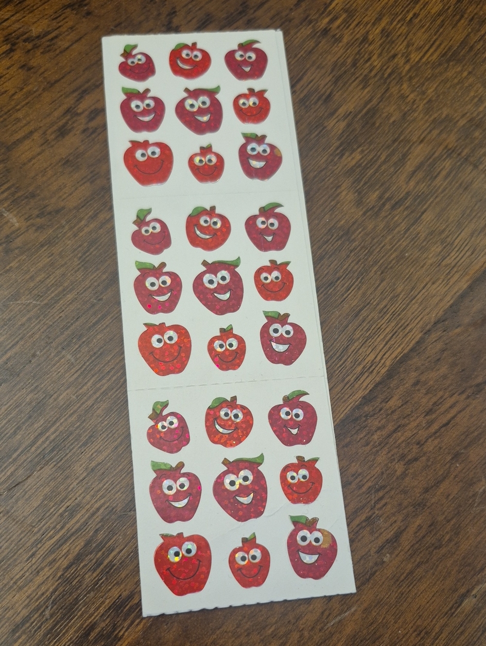 Red Apple Sticker Sheet by